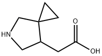 2-{5-azaspiro[2.4]heptan-7-yl}acetic acid Struktur