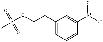 3-nitrophenethyl methanesulfonate Struktur