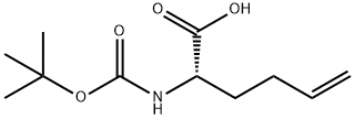 (S)-N-Boc-2-(3'-butenyl)glycine Struktur