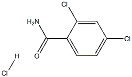 2',4'-Dichlorobenzamil  HCl Struktur