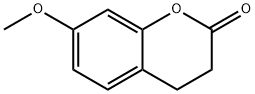 7-Methoxychroman-2-one Struktur