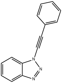 1-(Phenylethynyl)-1H-benzo[d][1,2,3]triazole Struktur