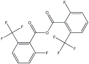 2-Fluoro-6-(trifluoromethyl)benzoic Anhydride Struktur