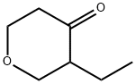 3-Ethyltetrahydro-4H-pyran-4-one Struktur