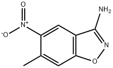 6-Methyl-5-nitro-benzo[d]isoxazol-3-ylamine Struktur