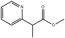 methyl 2-(pyridin-2-yl)propanoate Struktur