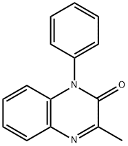 2(1H)-Quinoxalinone, 3-methyl-1-phenyl-
 Struktur