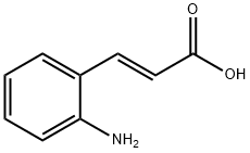 (E)-3-(2-aminophenyl)acrylic acid Struktur