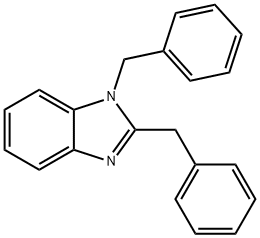 1,2-Dibenzyl-1H-benzo[d]imidazole Struktur