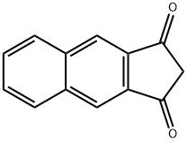 1H-cyclopenta[b]naphthalene-1,3(2H)-dione Struktur