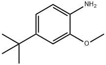 4-tert-butyl-2-methoxybenzenamine Struktur