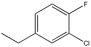 2-chloro-4-ethyl-1-fluorobenzene Struktur