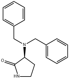 (S)-3-(Dibenzylamino)pyrrolidin-2-one Struktur