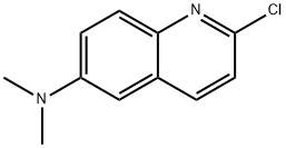 2-chloro-N,N-dimethylquinolin-6-amine Struktur