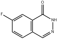 7-Fluorophthalazin-1(2H)-one Struktur