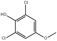 2,6-dichloro-4-methoxyphenol Struktur