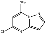 5-chloropyrazolo[1,5-a]pyrimidin-7-amine Struktur