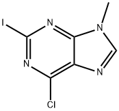 2-Iodo-9-methyl-9H-purine Struktur