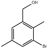 (3-bromo-2,5-dimethylphenyl)methanol Struktur