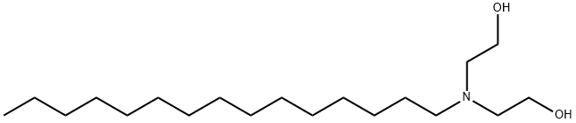 Ethanol, 2,2'-(pentadecylimino)bis- Struktur