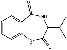 3-(propan-2-yl)-2,3,4,5-tetrahydro-1H-1,4-benzodiazepine-2,5-dione Struktur