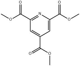 trimethyl pyridine-2,4,6-tricarboxylate Struktur