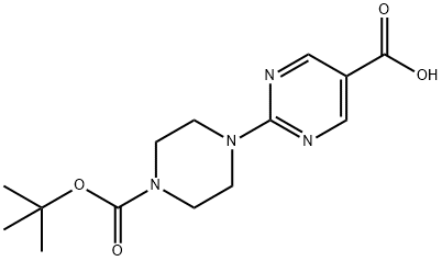 2-(4-(tert-butoxycarbonyl)piperazin-1-yl)pyrimidine-5-carboxylic acid