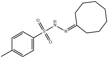 PARA-TOLUENESULFONIC ACID CYCLOOCTYLIDENEHYDRAZIDE Struktur