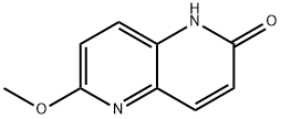 6-methoxy-1,5-Naphthyridin-2(1H)-one Struktur