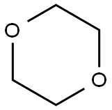 1,4-Dioxane Struktur