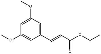 3,5-DIMETHOXYCINNAMIC ACID ETHYL ESTER Struktur