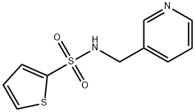 N-(pyridin-3-ylmethyl)thiophene-2-sulfonamide Struktur