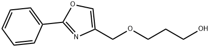 3-((2-phenyloxazol-4-yl)methoxy)propan-1-ol(WXG02883) Struktur