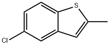 5-chloro-2-methylbenzo[b]thiophene Struktur