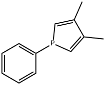 1-Phenyl-3,4-dimethylphosphole Struktur