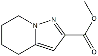 Methyl 4,5,6,7-tetrahydropyrazolo[1,5-a]pyridine-2-carboxylate Struktur