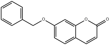 7-(benzyloxy)-2H-chromen-2-one Struktur