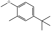 4-tert-Butyl-1-methoxy-2-methyl-benzene Struktur