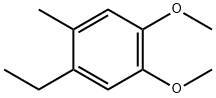 1-Ethyl-4,5-dimethoxy-2-methylbenzene Struktur