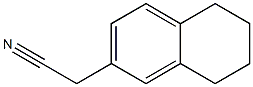 2-Naphthaleneacetonitrile, 5,6,7,8-tetrahydro-
 Struktur