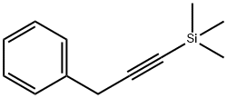 trimethyl(3-phenylprop-1-ynyl)silane Struktur