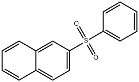 2-NAPHTHYL PHENYL SULFONE Struktur