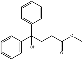 methyl 4-hydroxy-4,4-diphenylbutanoate(WXG01582) Struktur