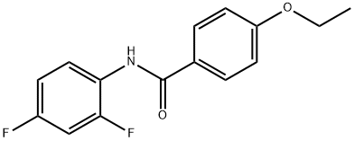 N-(2,4-difluorophenyl)-4-ethoxybenzamide Struktur