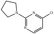 4-chloro-2-(pyrrolidin-1-yl)pyrimidine Struktur