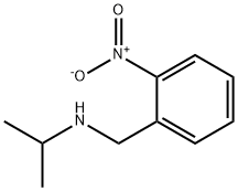 N-isopropyl-2-nitrobenzylamine Struktur