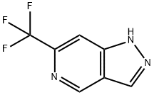 6-(trifluoromethyl)-1H-pyrazolo[4,3-c]pyridine Struktur