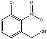 3-(Hydroxymethyl)-2-nitrophenol Struktur