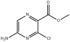 methyl 5-amino-3-chloropyrazine-2-carboxylate Struktur