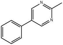 2-methyl-5-phenylpyrimidine Struktur